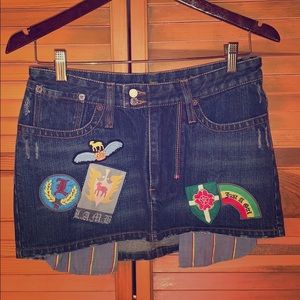 Rare L.A.M.B. Denim Mini
